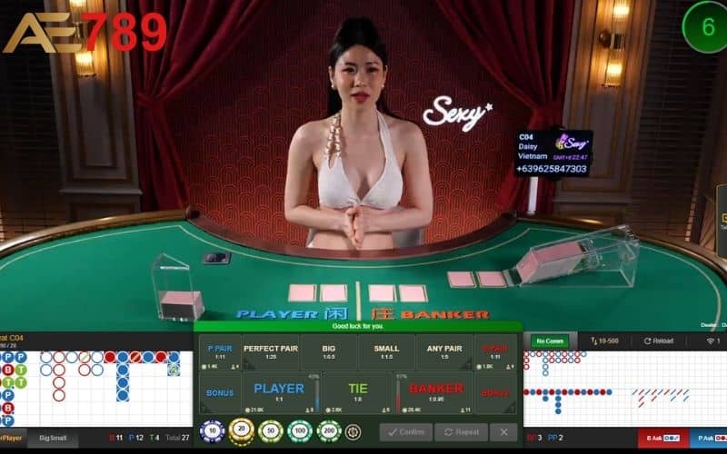 Baccarat online là trò chơi tại casino AE789 Baccarat online là trò chơi tại casino AE789