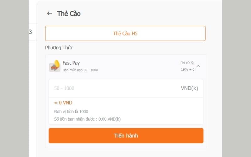 Nạp tiền AE789 bằng thẻ cào điện thoại Nạp tiền AE789 bằng thẻ cào điện thoại