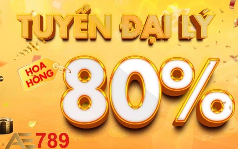Ưu điểm khi trở thành đại lý AE789 là mức hoa hồng lên đến 80% Ưu điểm khi trở thành đại lý AE789 là mức hoa hồng lên đến 80%